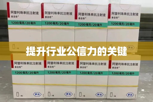 长春提升行业公信力的关键