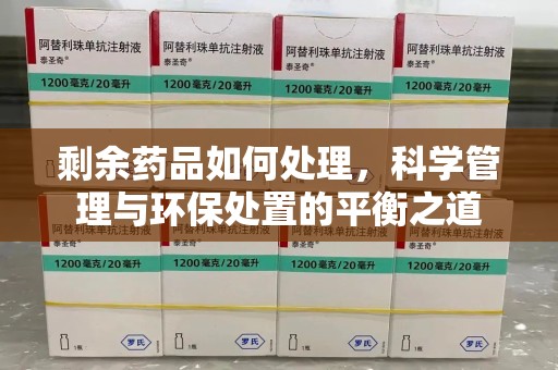 长春剩余药品如何处理，科学管理与环保处置的平衡之道